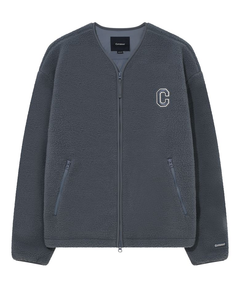 카라리스 쉐르파 자켓 Dusty Blue