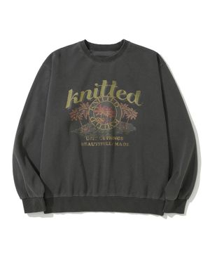 피그먼트 팜트리 맨투맨 CHARCOAL