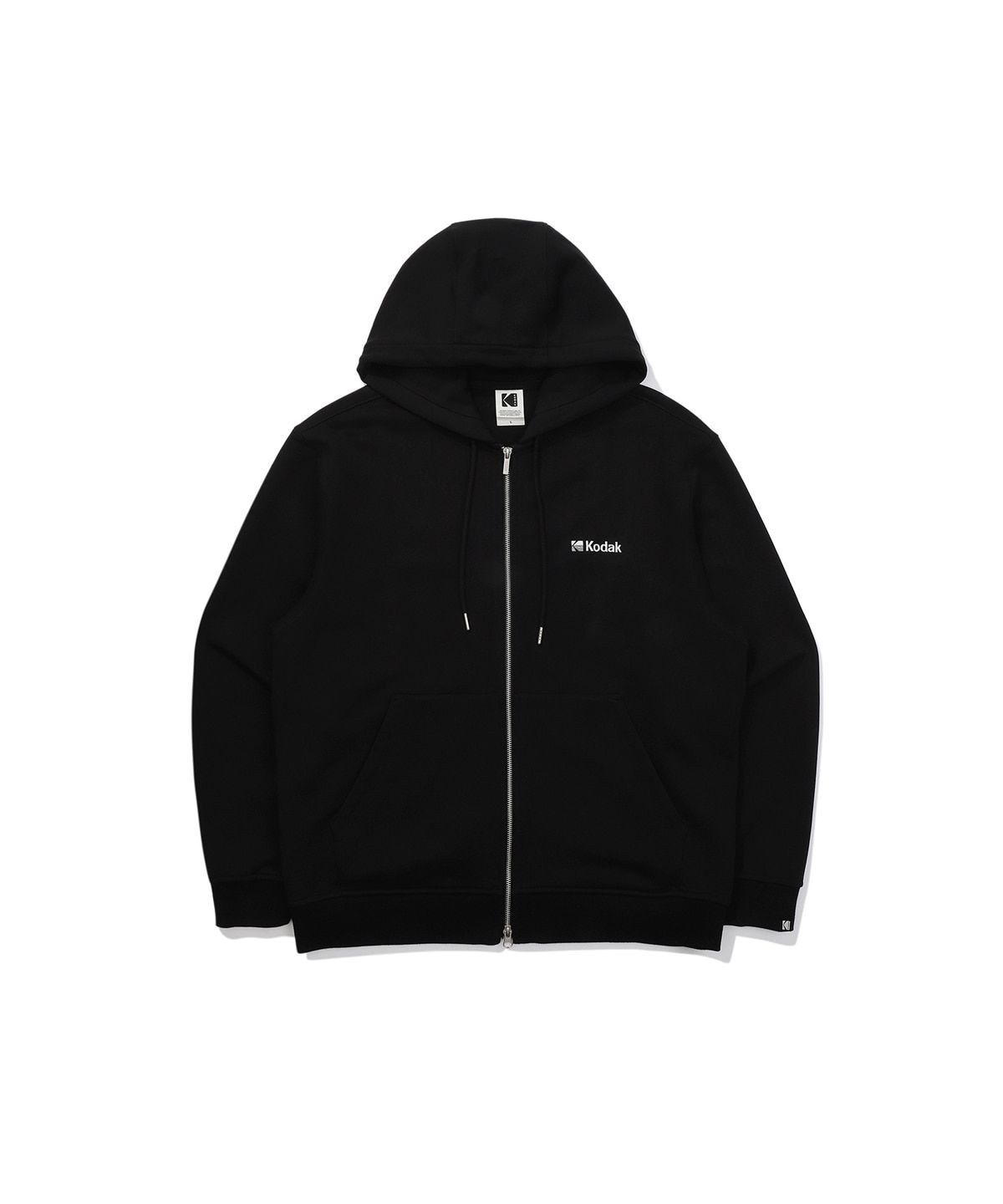 코닥(KODAK) 에센셜 후드 집업 BLACK