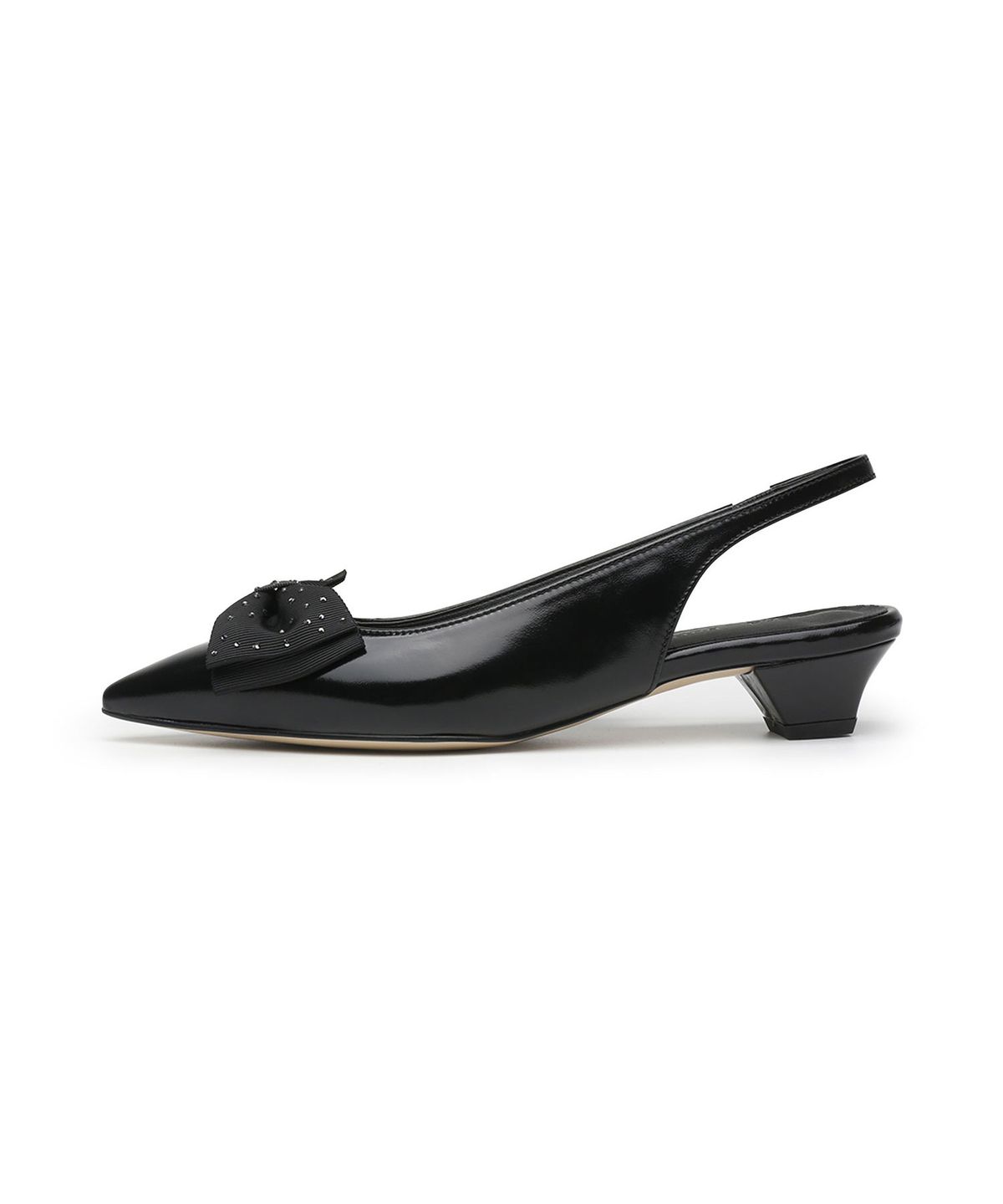 앤버터럼(ANDBUTTERUM) Elfin_Slingback_Black(BF5APB31BK)