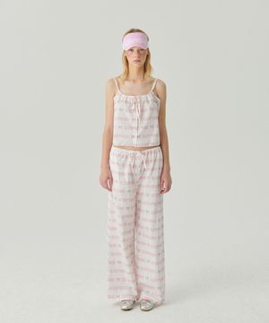 Sleepygom logo long pants