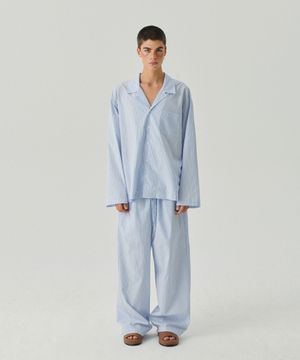 Baby Blue wide pajama set