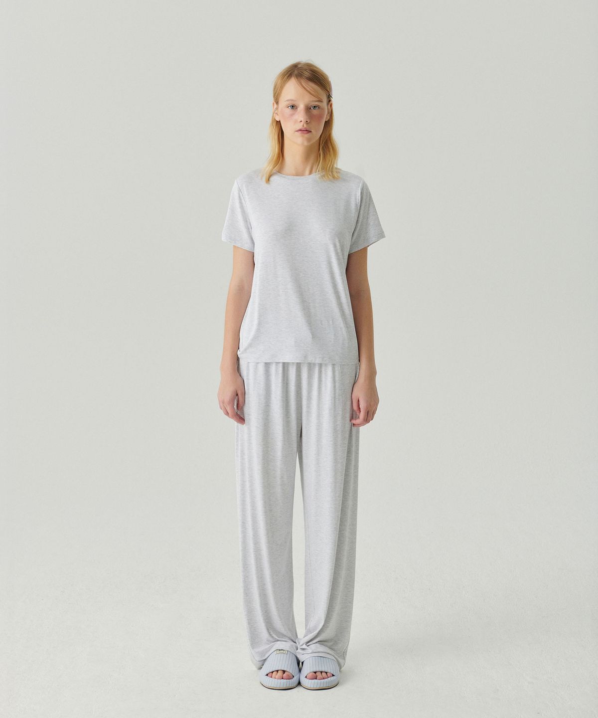 슬리피곰(SLEEPYGOM) Light gray easybreezy set
