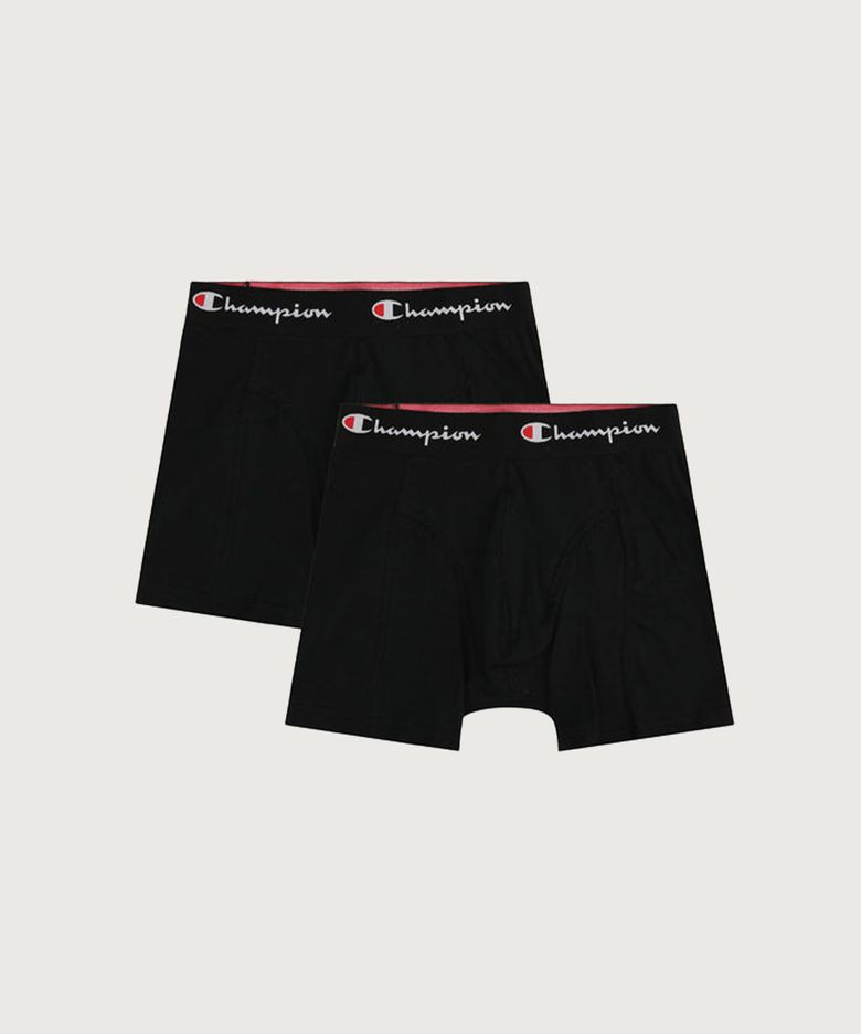 남성 스크립트 로고 드로즈 2PACK Black