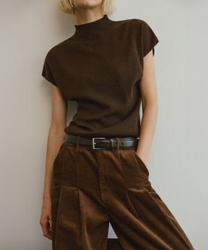 하프 슬리브 니트 [7COL]