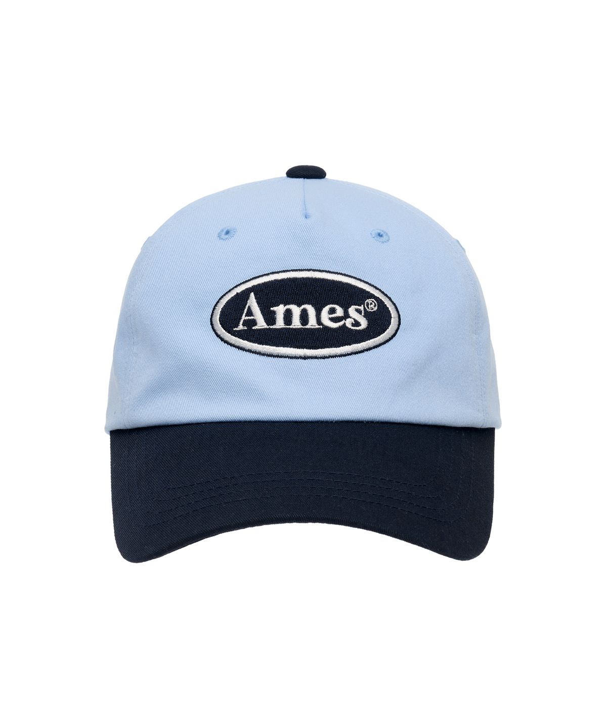 아메스 월드와이드(AMES-WORLDWIDE) SYMBOL LOGO TWOTONE BALL CAP BLUE