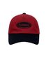 SYMBOL LOGO TWOTONE BALL CAP RED