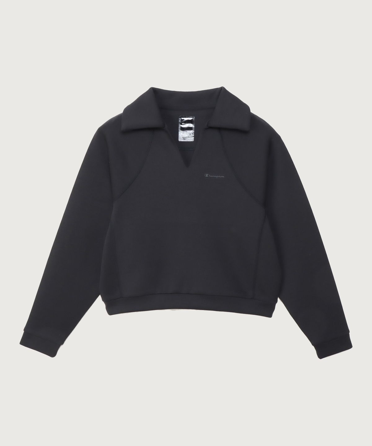 챔피온(CHAMPION) [Black Edititon] 스키퍼 루즈핏 스웨트셔츠 Off Black