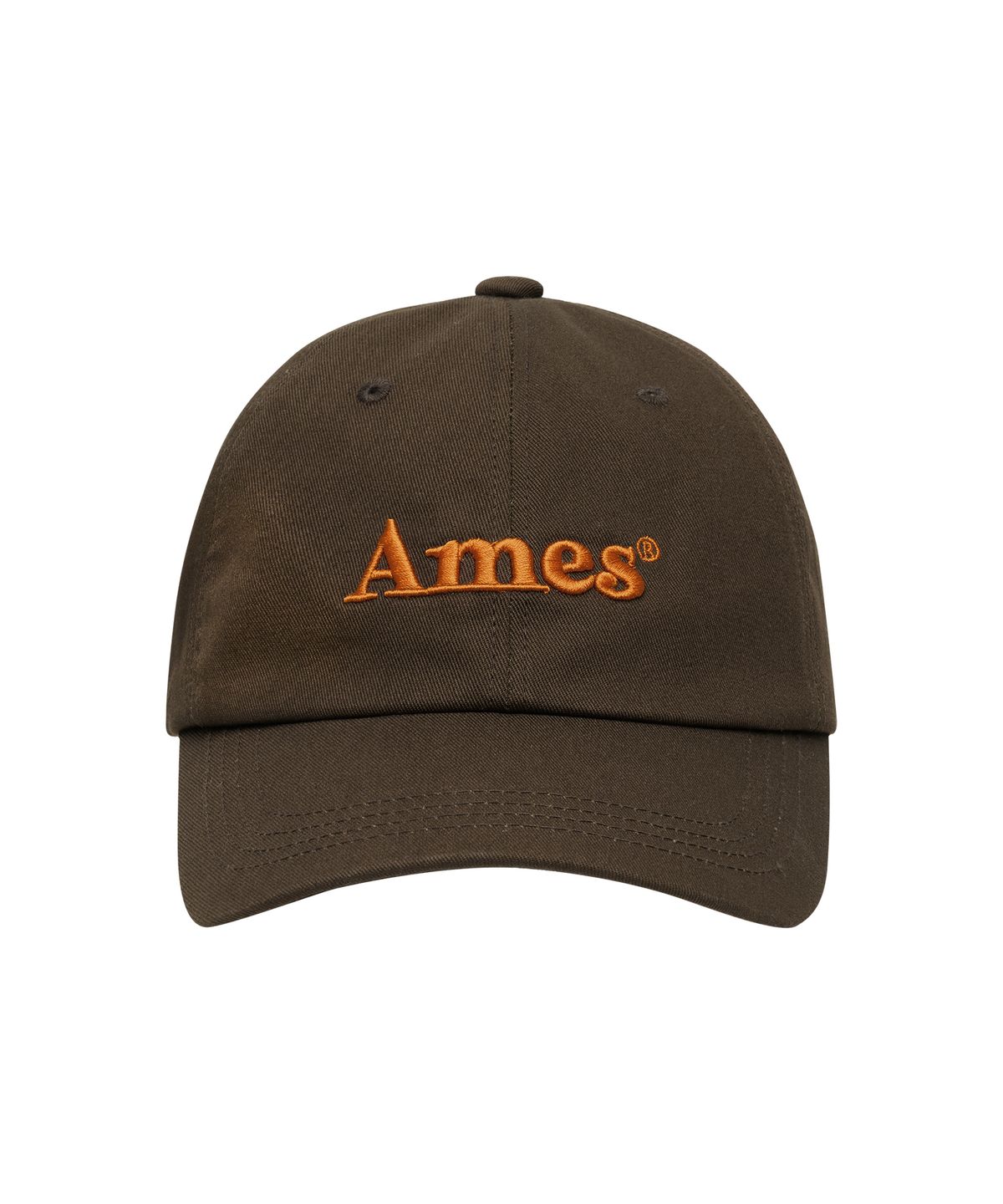 아메스 월드와이드(AMES-WORLDWIDE) BASIC LOGO BALL CAP BROWN