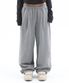 BASIC SMALL LOGO SWEAT PANTS GREY