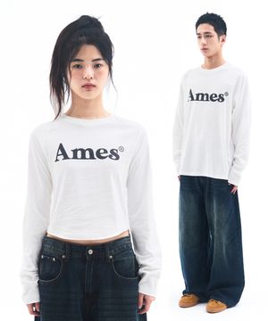 BASIC LOGO LONGSLEEVE TEE WHITE