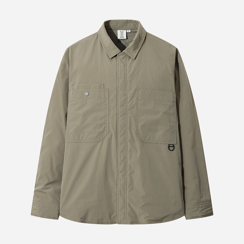 캠퍼 파워필 패딩셔켓(DARK BEIGE)