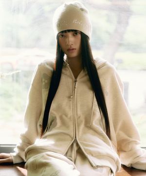 MY MELODY HOOD ZIP-UP(BEIGE)