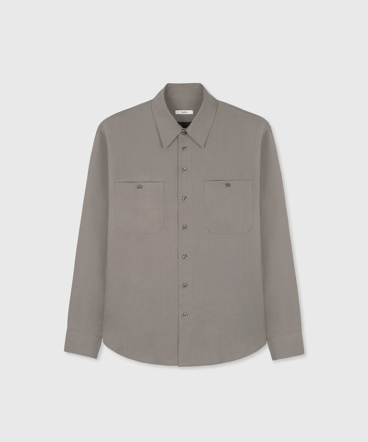 타일레(TAILLE) DRIFT TENCEL PATROL SHIRT TAUPE