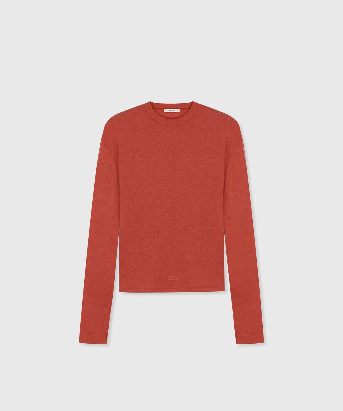 타일레(TAILLE) SINGLE NECK LONG SLEEVE TOP SUNSET