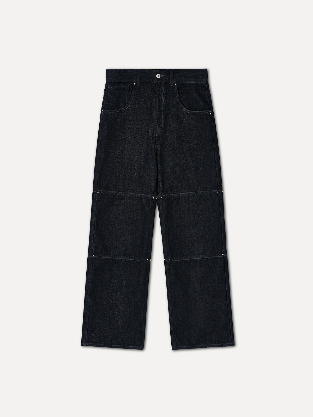 라벨아카이브(LABELARCHIVE) Anwar paneled jeans indigo