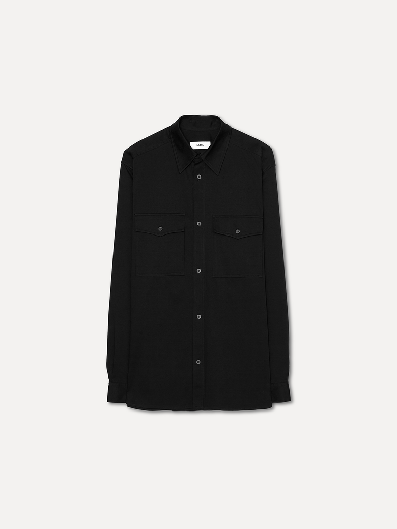 Herman jersey shirt black