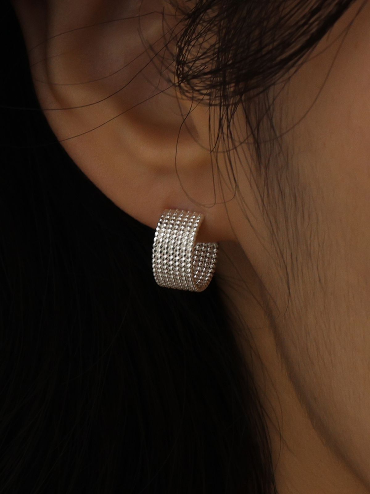 몽드린느(MONDELIGNE) Moonlight earring