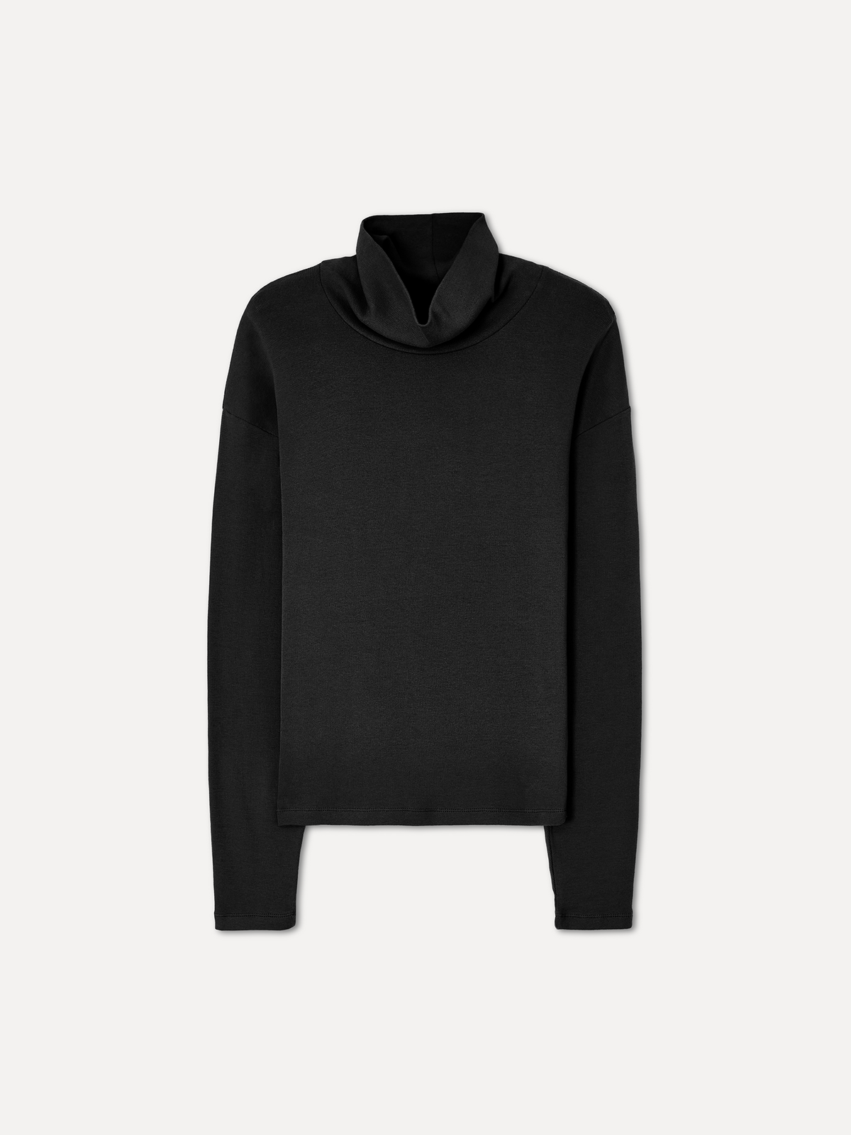 라벨아카이브(LABELARCHIVE) Ulric flowcut turtleneck black