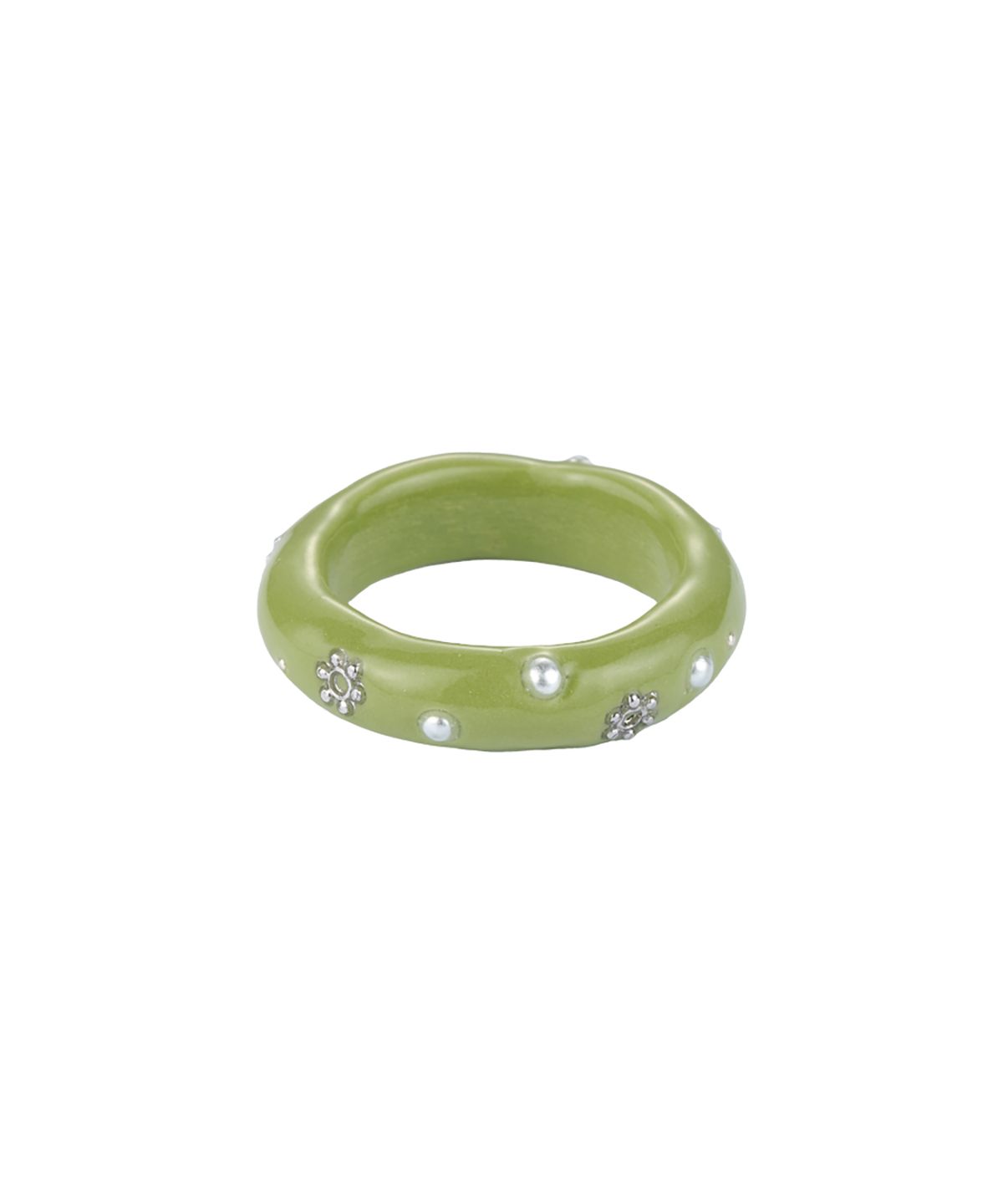 엔프프(NFF) flower farm ring-olive