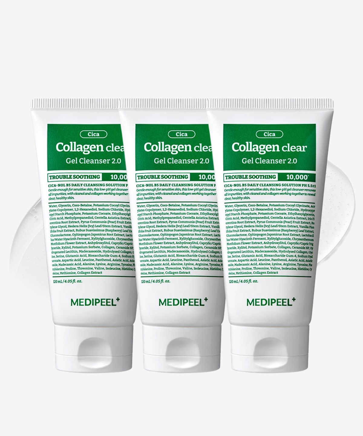 메디필(MEDIPEEL) 그린 시카 콜라겐 클리어 2.0 120ml X3개