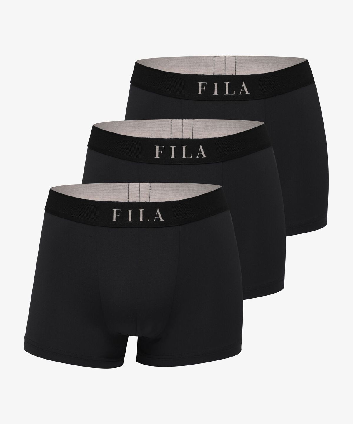 휠라언더웨어(FILA UNDERWEAR) 에센셜 클래식 남성 드로즈 블랙 3PACK(FI253DR01M010001)