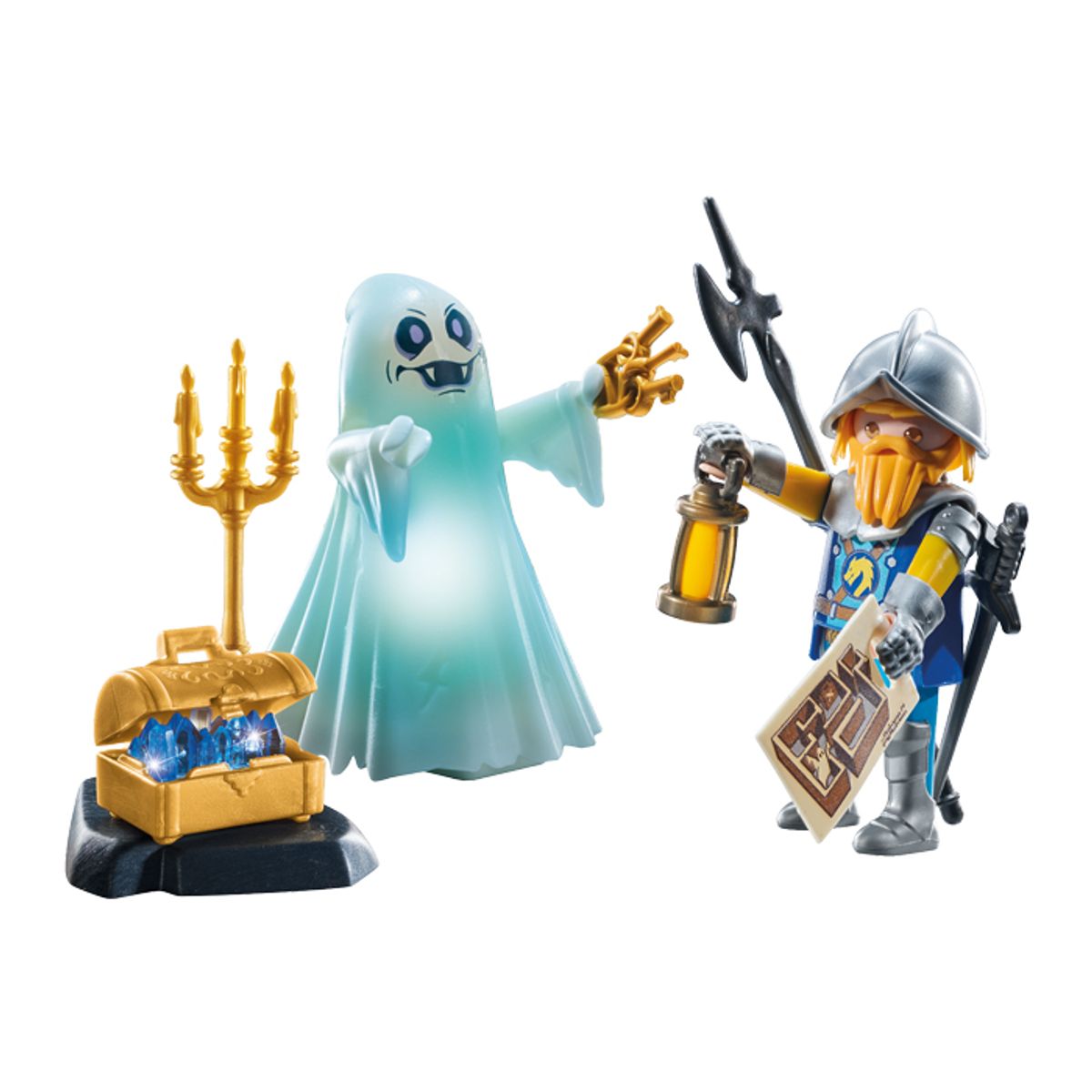 플레이모빌(PLAYMOBIL) 스타터 팩-노블모어 기사와 유령(71797)
