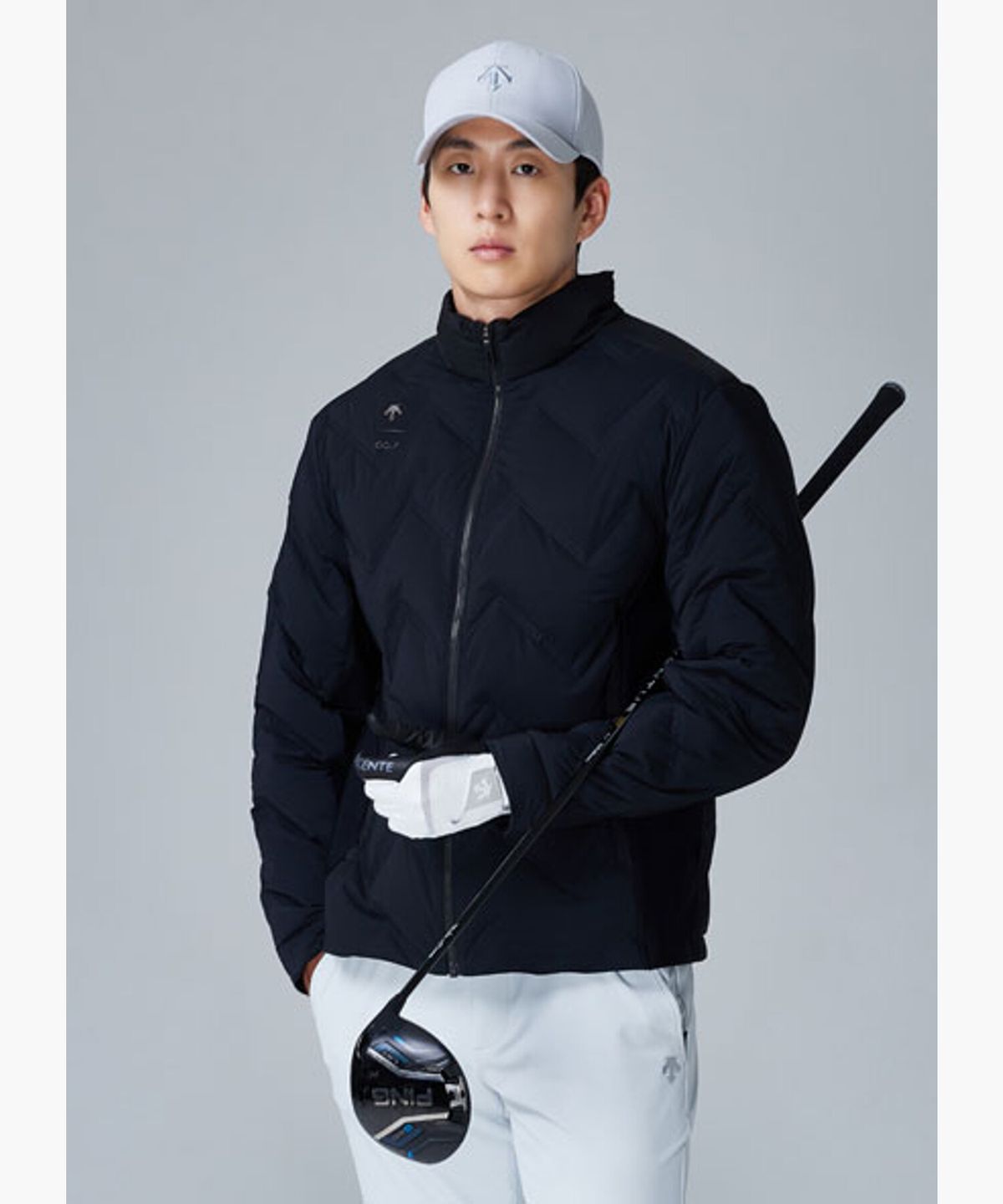 데상트 골프(DESCENTE GOLF) 남성 스윙 튜브다운 점퍼  DQ41MFDJO3