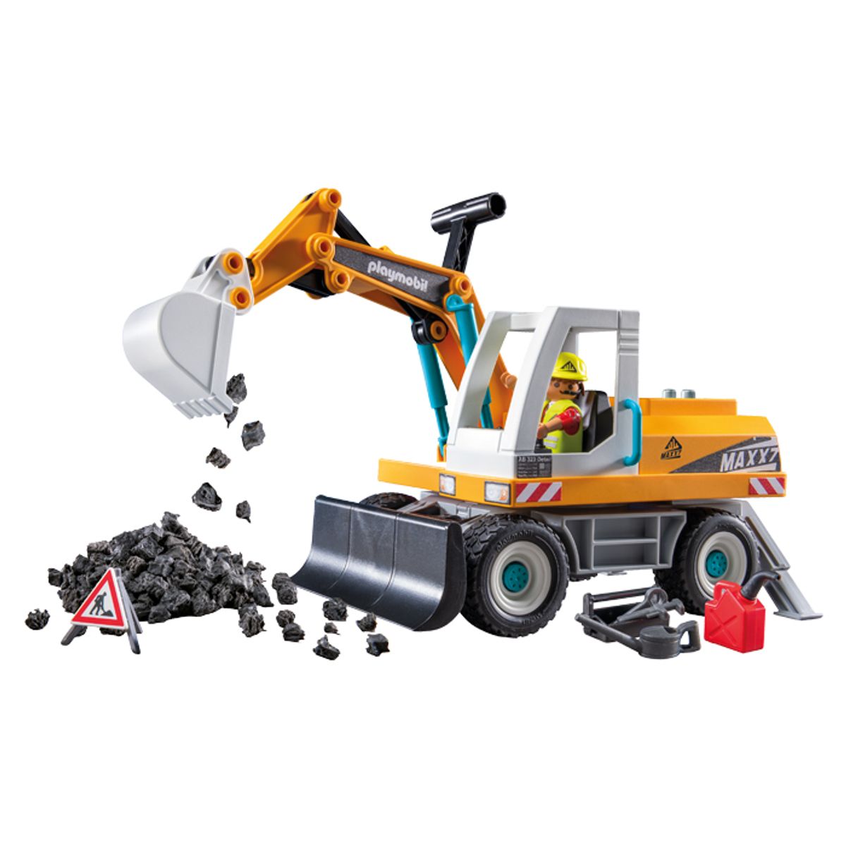 플레이모빌(PLAYMOBIL) 대형 굴착기(71749)