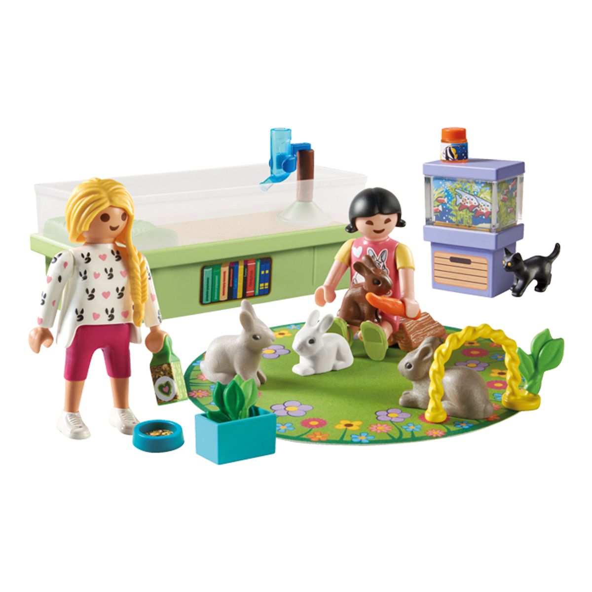 플레이모빌(PLAYMOBIL) 스타터 팩-토끼 가족(71753)