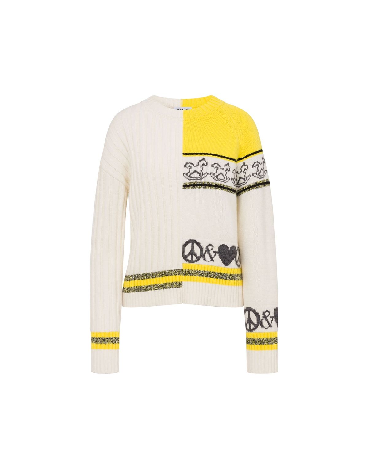 모스키노(MOSCHINO) 진스 인트라시아 블렌드 니트