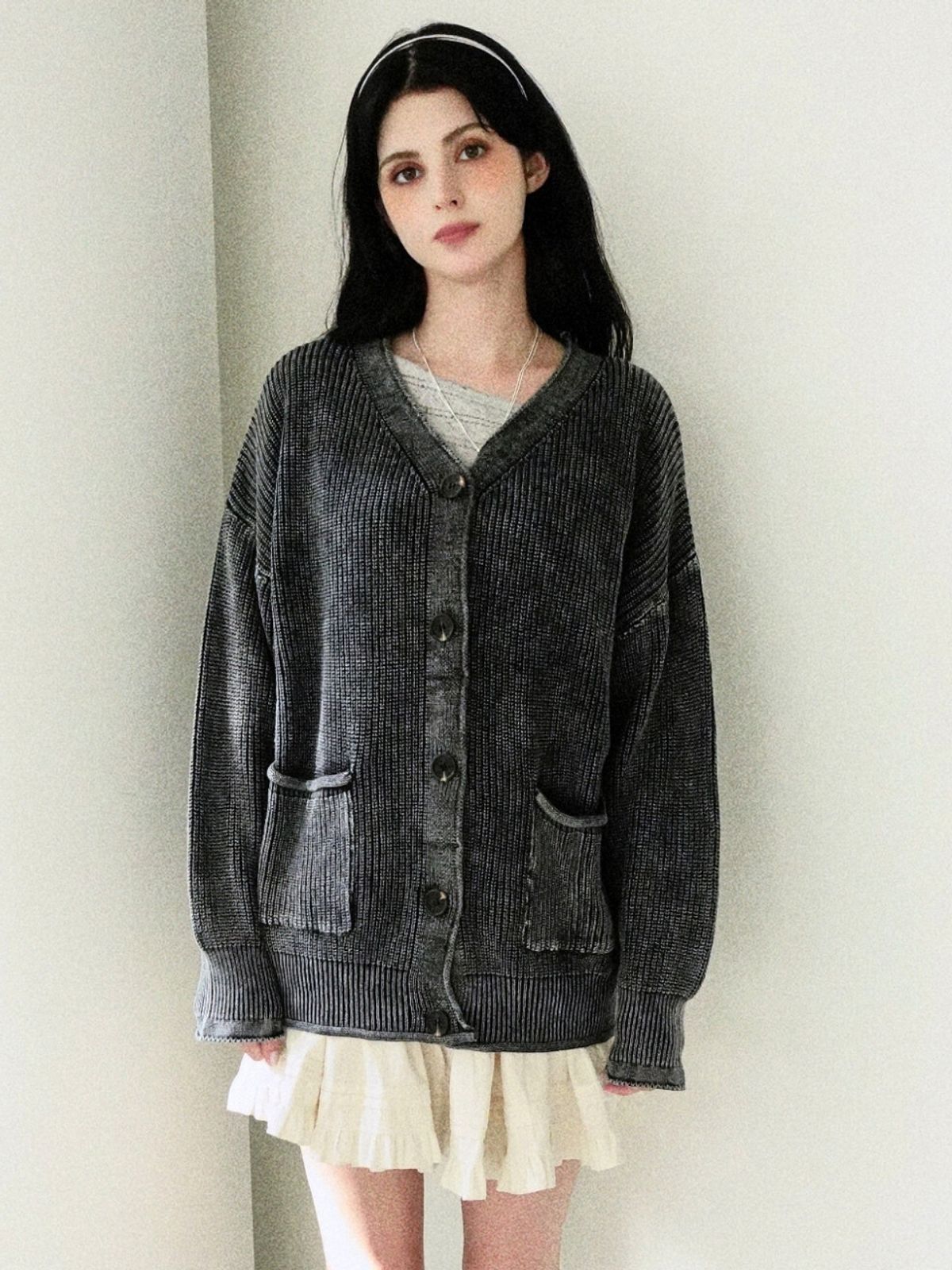 쿨키튼(KOOLKITTEN) Vintage Knit Cardigan