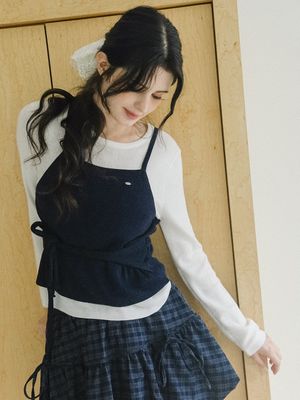 Tie Waist Knit 2colors