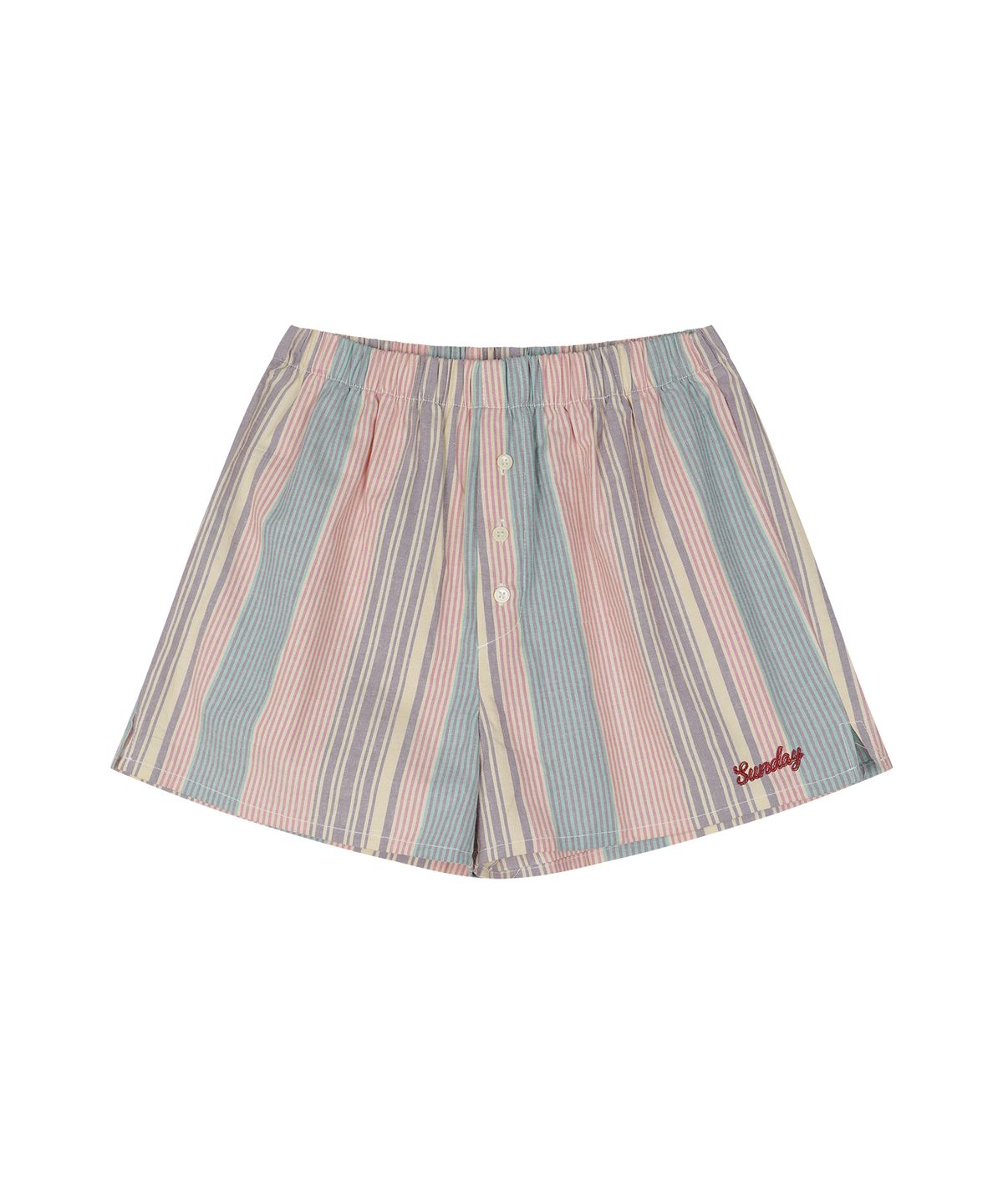 선데이후르츠마켓(SUNDAY FRUIT MARKET) SUNDAY STRIPE TRUNK PINK
