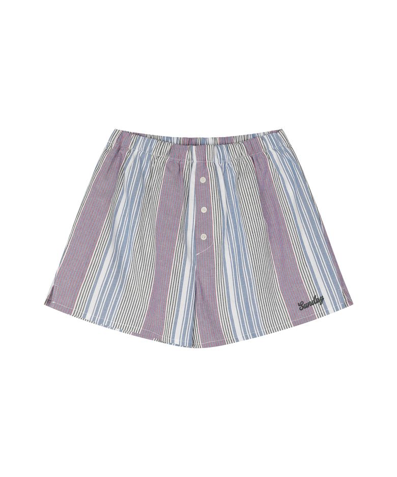 SUNDAY STRIPE TRUNK BLUE