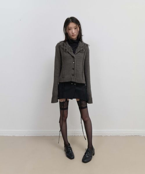 오호스(OJOS) Micro Wool Shorts / Black - 사이즈 & 후기 | 무신사