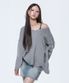 (DUC) Damaged Loose-Fit Knit Gray