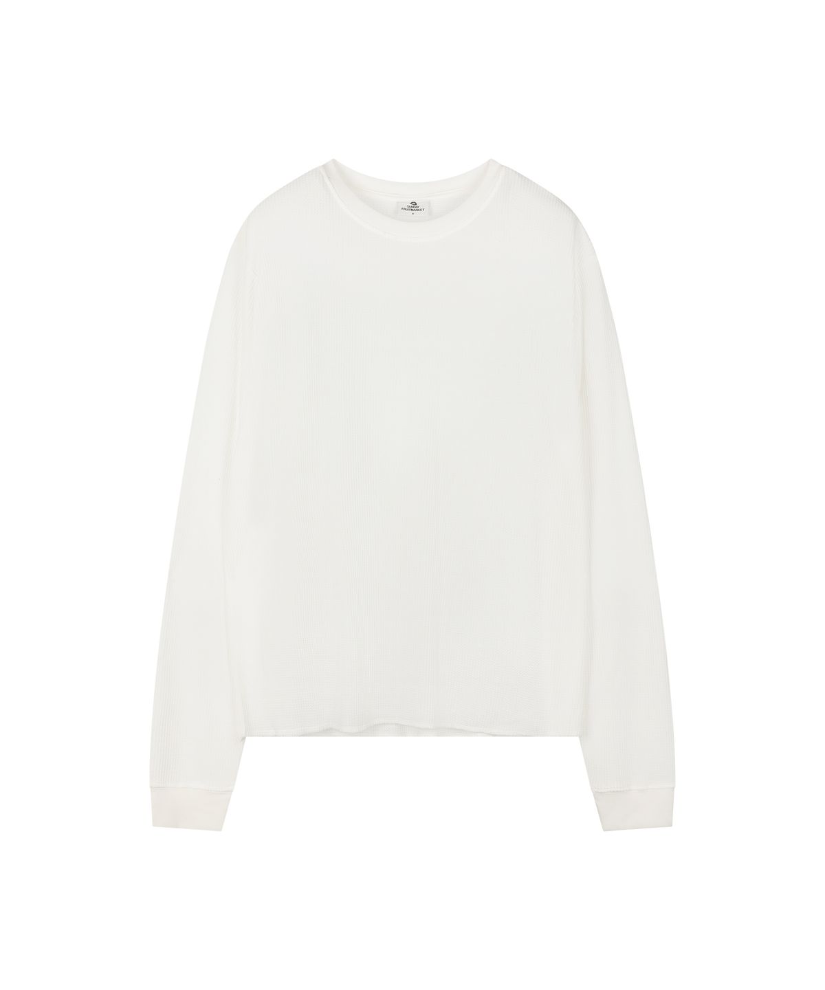 선데이후르츠마켓(SUNDAY FRUIT MARKET) SUNDAY MINI WAFFLE LS TEE IVORY