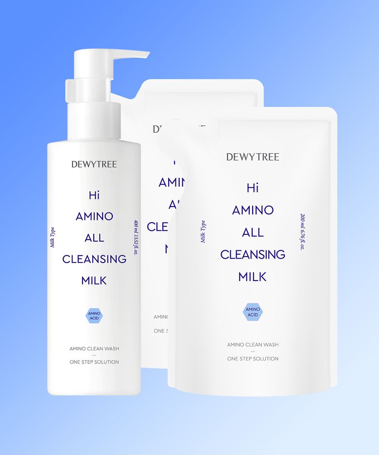 [총800ml, 본품400ml+리필200ml*2] 하이 아미노 올 클렌징 밀크 대용량 세트