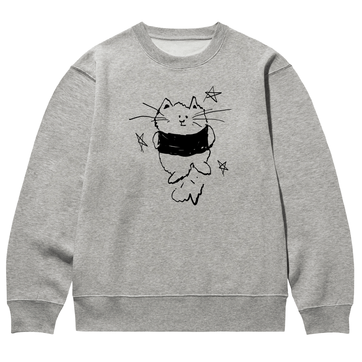 어썸어스(AWESOMEUS) ROCKTE CAT SWEAT SHIRTS_4 COLOR