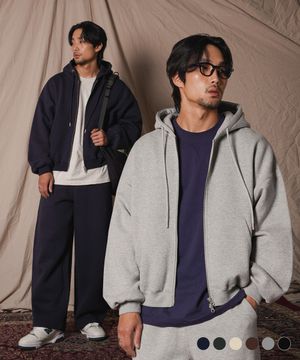 [SET] 크롭 투 파인더 후드집업 + 와이드 파인더 트레이닝 팬츠 (JUHD4718+JULP4717)