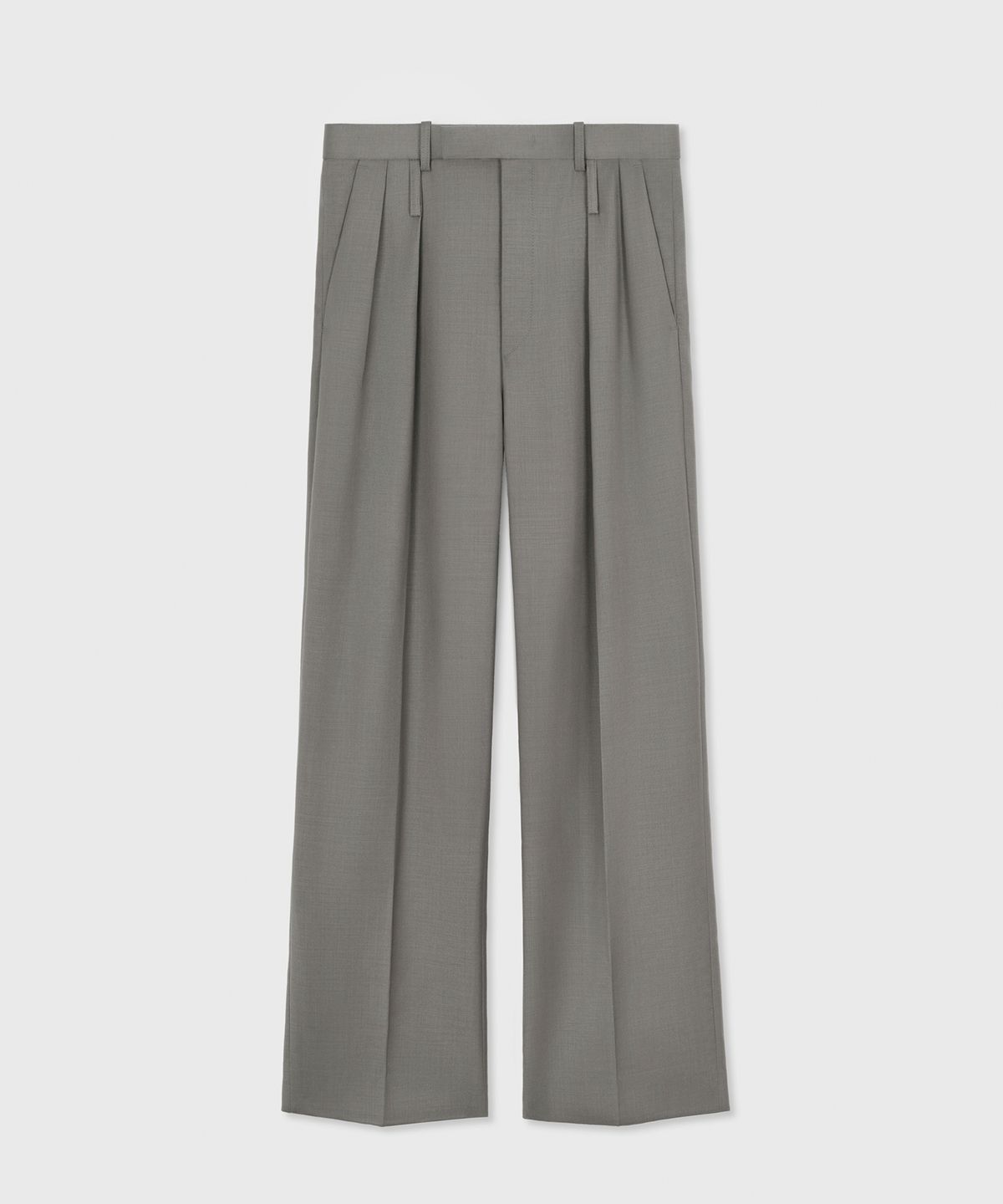 타일레(TAILLE) TORINO TAILORED TROUSERS DOVE