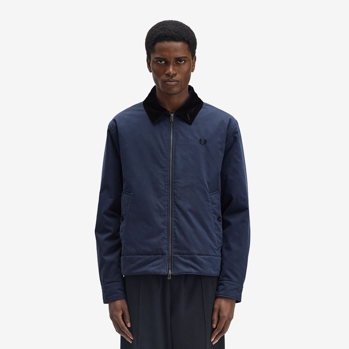 프레드페리(FRED PERRY) [Sharp] 투웨이 카반 재킷 - 다크 에이포스 AFPM2538535-738