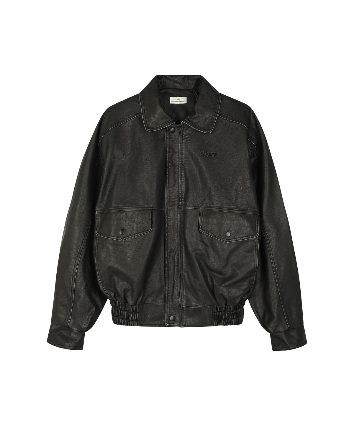 선데이후르츠마켓(SUNDAY FRUIT MARKET) SUNDAY VINTAGE LEATHER JACKET BLACK