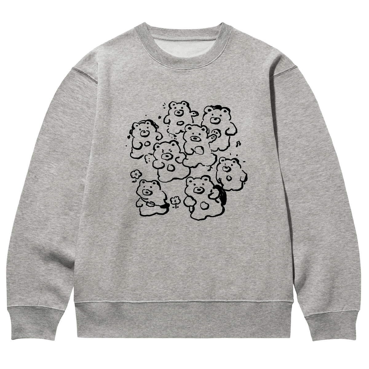 어썸어스(AWESOMEUS) BEARS DAY SWEAT SHIRTS_4 COLOR