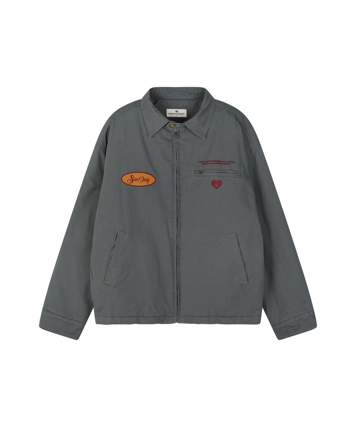 선데이후르츠마켓(SUNDAY FRUIT MARKET) MARKET VINTAGE WORK JACKET BLUE