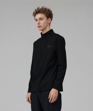 맨즈 러닝 기모 반집업 긴팔티셔츠 RZTS7103