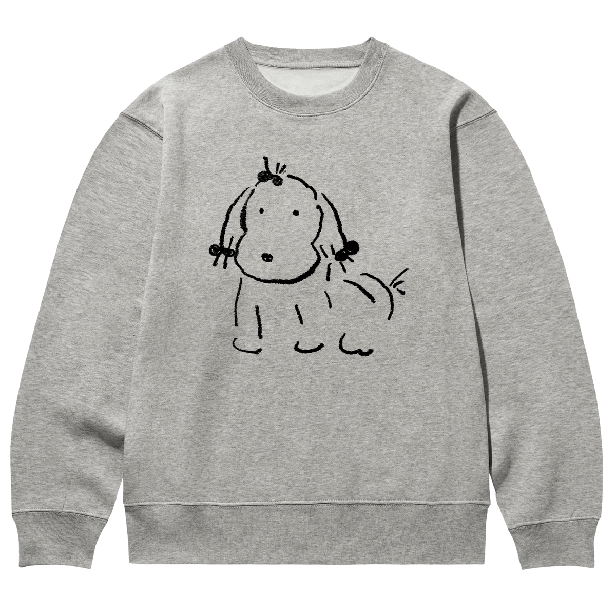 어썸어스(AWESOMEUS) BEAUTIFUL PUPPY SWEAT SHIRTS_4 COLOR