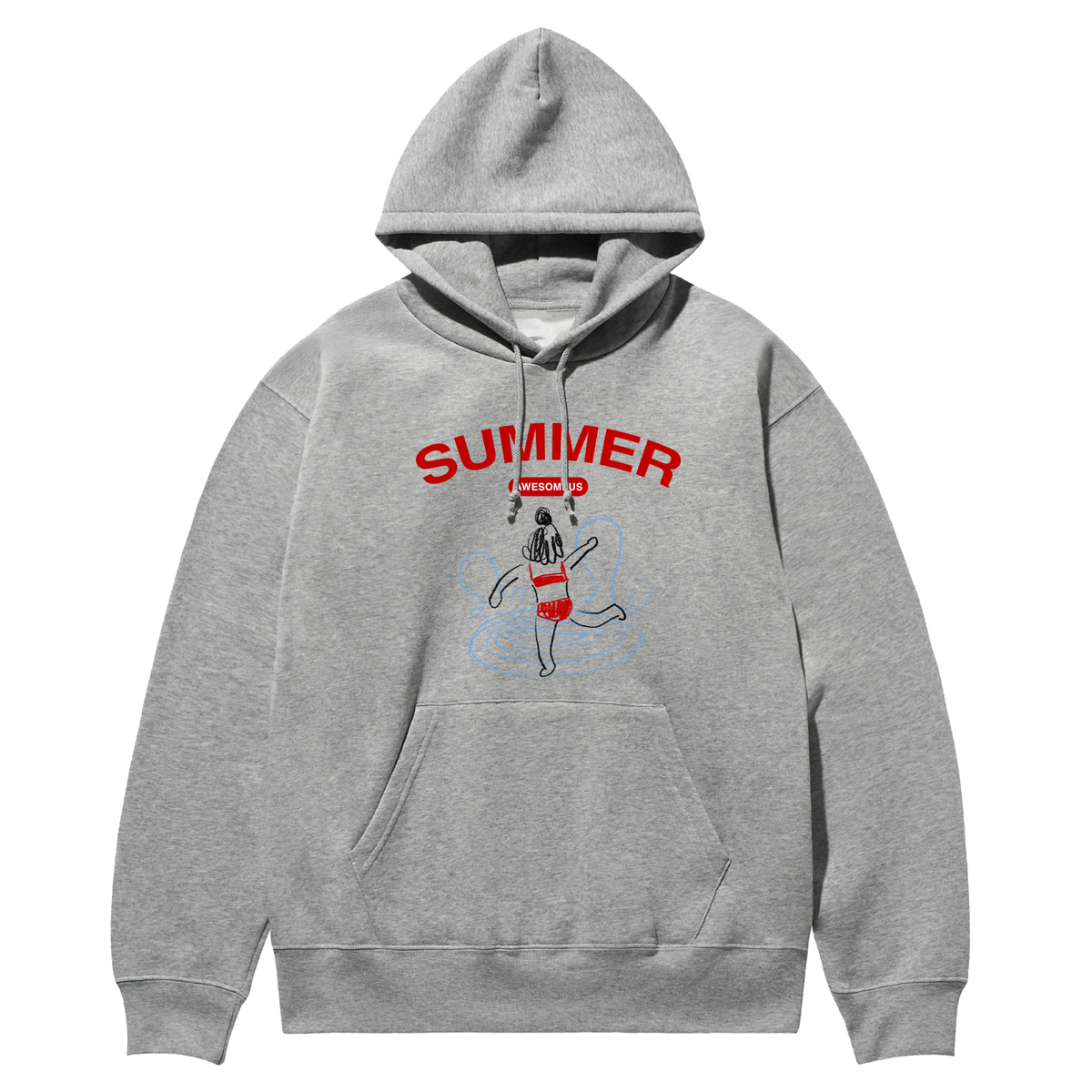 어썸어스(AWESOMEUS) SUMMER GIRL HOODIE_4 COLOR
