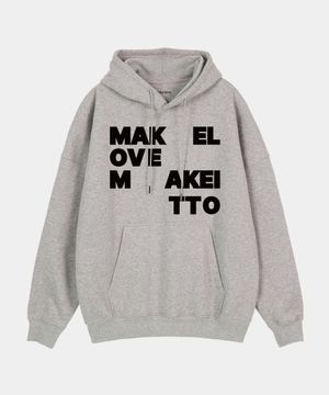 메이크 러브 후디_멜란지